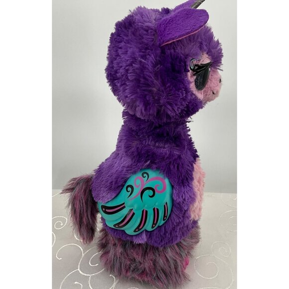 Hatchimals Llamacorn Purple Plush Interactive Toy Nec Extend Light-Up Features 1 - Picture 6 of 8